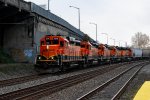 BNSF 2516 with Power move 